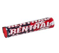Renthal Handlebar Pad Supercross Round 240mm Bar Protection Red/Blue/White