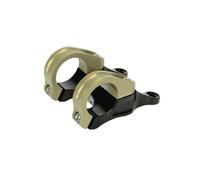 Renthal Integra Ii Direct Mount 31.8 Zero Rise Stem Black,Golden 50 mm / 0º