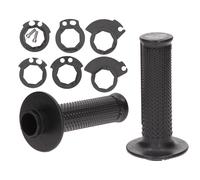 Renthal Lock-On R-Works Half Waffle Tapered Ultratacky Handlebar Grips Black