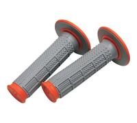 Renthal Grips MX Dual Compound Tapered Half Waffle Orange