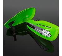 RENTHAL MX HAND GUARDS (HANDLEBARS) (BLADES) GREEN (INCLUDING HG-100 MOUNT)