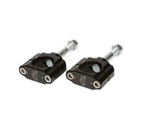 Renthal Zero Offset Rmz250 04-20/rmz450 08-20 Handlebar Clamp Black,Silver 36 mm