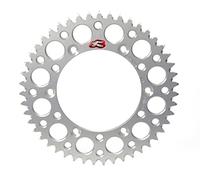 Renthal 224u-520 Ultralight Grooved Rear Sprocket Silver 49t