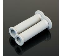 Renthal Road Race Grips Short Full Diamond Soft Light Grey