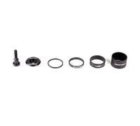 Renthal Top Cap Kit in Black - 11/8 one size
