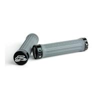 Renthal Traction Lock-on Grips - Grey / Medium Compound
