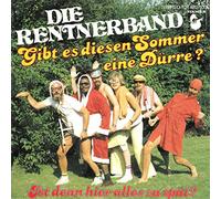 Rentnerband - RENTNERBAND / Gibt es diesen Sommer eine Dürre ? / Ist denn hier alles zu spät ? / 1982 / Bildhülle / HANSA # 104 482 / Deutsche Pressung / 7" Vinyl Single Schallplatte /