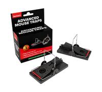 Rentokil Advanced Twin Pack Mouse Trap For Effective Rodent Control