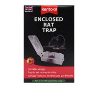Decco Ltd REN0170 RENTOKIL Enclosed Trap, Clear, One Size