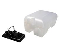 Rentokil Enclosed Rat Trap Lockable Box (Pack of 2) - Safe & Reusable