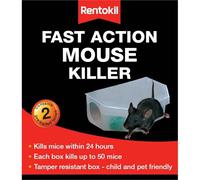 Rentokil Fast Action Mouse Killer - Twin Pack
