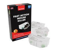Rentokil Fast Action Mouse Killer (3 Pack)