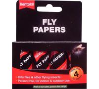 Rentokil Flypapers Pack of 4