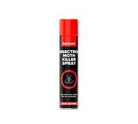 Rentokil Insectrol Moth Spray 300ml - Fast-Acting aerosol eliminates Moths & Larvae. Protects Clothes & Home. Easy to use for Effective pest Control.