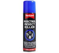 Rentokil Insectrol Insect Killer Spray 300ml Pack of 1 Crawling Insects Insecticide Fleas Ants Cockroaches Earwigs Bedbugs Indoor DIY Treatment with Welari Thank You Card | (1pack) (300ml)