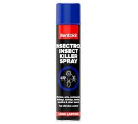 Rentokil Insectrol Insect Killer Spray 600ml Fast-Acting, Long-Lasting Control for Fleas, Bed bugs, Ants, Cockroaches (Pack of 1)