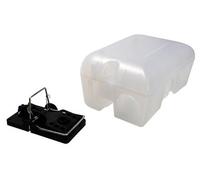 Rentokil Lockable Enclosed Rat Trap Box - Safe And Reusable (Pack Of 2)