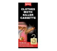 Rentokil Moth Killer Hanging Unit Cassette Twin Pack Protects Clothes Citrus