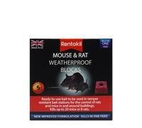 Rentokil PSMR43 Mouse & Rat Weatherproof Blocks (5)
