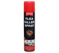 Rentokil PSF200 Flea Killer Spray - Kills Fleas, Cockroaches, Woodlice & Beetles, Long-Lasting Protection for Hard & Carpeted Areas (300ml)