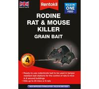 Rentokil - Rodine Rat & Mouse Killer Grain Bait - 4 Sachet