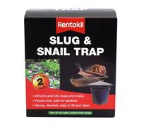Rentokil FS33 Slug & Snail Trap (Twin Pack)