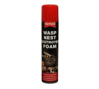 Rentokil PSW97 Wasp Nest Destroy Foam Aerosol 300Ml