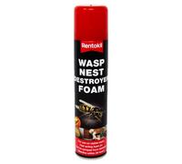 Rentokil Wasp Nest Destroyer Foam, Fast Acting 24Hr Insecticide Treatment 300Ml X 1
