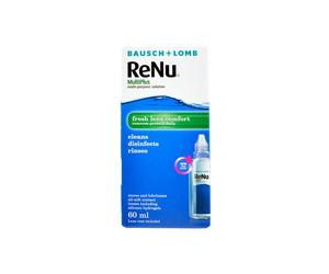 Renu Multi Plus Starter Kit (60ml), Bausch & Lomb, Contact Lens Solution, Includes Case