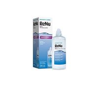 ReNu Multi-Purpose Contact Lens Solution 240 Ml - For Soft Contact Lenses Comfortable Wear, Gentle On Sensitive Eyes, Clean, Disinfect, Rinse, Lubricate And Store Your Lenses, Lens Case Included