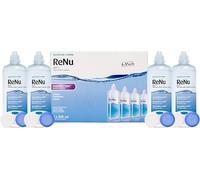 Renu Multi-Purpose Contact Lens Solution, 4 x 240 ml, Lens Case Included