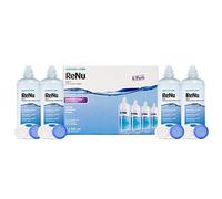 ReNu Multi Purpose Contact Lens Solution 4 x 240ml - Soft Contact Lenses for Comfortable Wear - Gentle on Sensitive Eyes - Clean, Disinfect, Rinse, Lubricate and Store your Lenses - Lens Case Included