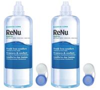 ReNu MultiPlus Multi-Purpose Contact Lens Solution, 240ml, for Soft Contact Lenses, Moisturise, Remove Protein, Clean, Disinfect, Lubricate, Rinse and Store Your Lenses, Lens Case Included