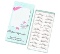 renvena 10 Pairs Natural False Eyelashes for Women Soft Thin Wispy Lashes Set Lightweight Reusable Fake Eyelashes Everyday Glam Curly Volume Type 5 One Size