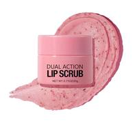 renvena 5Pcs Lip Scrub Kit for Women Girls Hydrating Exfoliating Set Smooth Dry Flaky Lips Enhances Lip Softness Pink One Size