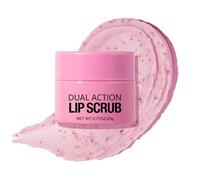 renvena 5Pcs Lip Scrub Kit for Women Girls Hydrating Exfoliating Set Smooth Dry Flaky Lips Enhances Lip Softness Light Purple One Size