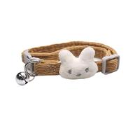renvena Breakaway Cat Collar With Bell Adjustable Safety Collar For Kittens Small Cats Festive Pet Accessory For Christmas Orange One Size