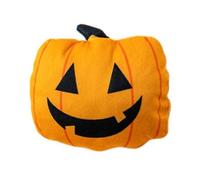 renvena Cat Teething Toys Halloween Bite Resistant Skull Pumpkin Plush Pet Toys With Catnip For Kittens Indoor Exercise Pumpkin One Size