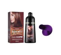 renvena Easy to Use Botanic Hair Color 1pc Enriched with Natural Extracts for Soft Shiny Hair DIY at Home Deep Purple One Size