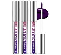 renvena Waterproof Liquid Lipstick Long Lasting Lip Gloss for Women Non Sticky Smudge Proof Lip Tint Glossy Finish Party Wedding Makeup Light Pink 3Pcs One Size