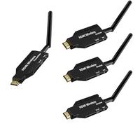 Renvmexy Wireless Hdmi Extender Plug and Play 50M Wireless HDMI 1 Transmitter and 3 Receiver 1080P HD 5G Wifi for Laptop to TV PC Monitor Projector