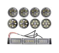 Renyanparts 228W 12V 24V LED Front Hood Light Conversion Kit RE306510 RE161288 Compatible with John Deere Tractors 4050 4250 4450 4055 Crawler Dozer 450H 550H 650H Self Propelled Sprayer 4710 4700