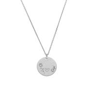 RENYILIN Grandma Necklace Stainless steel cut-out heart tag pendant necklace Nana Gigi Mimi Nanny necklace Gift Grandma from grandchildren, Uniform size, Stainless Steel, No Gemstone
