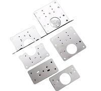 RENYJGOU Door Hingesniture Hinge Repair Plate Foldable Table Cabinet Door Hinger Cupboard Wardrobe Door Drawer Hinge Hardware Accessories 1Pcs/2Pcs 90 * 90Mm