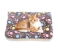 Renywosi Cozy Calming Cat Blanket - Ultra Soft Dog/cat Bed Mat With Cute Prints, Cat Blankets For Indoor Cats, Premium Flannel Cloth Pet Cushion Pad Bed Mat For Cats Dogs, Pet Supplies