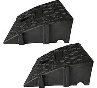 Renywosi Kerb Ramps For Driveways - 11/13/17cm High Kerb Ramp Portable, Heavy Duty Curb Ramps Threshold Ramps For, Pla-stic Door Ramp Loading Ramp For Wheelchairs Doorways Scooters Motorcycle Car