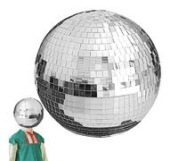 Renywosi Men's Disco Ball Hat | Disco Decorations Disco Ball Mirror with Lights - Contemplation, Disco Party Decorations, Mirror Glass for Holidays Weddings, Fun
