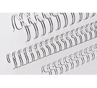 Renz 311270934 12.7 mm Ring Wire Cut Element - Silver. 3:1 Pitch. A4. 100 Wires per Box.