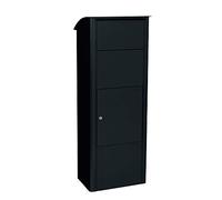 Renz Mefa Beech 457 457101M Parcel Mailbox with Lock 1021 x 409 x 326 mm Black