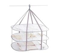 Renzhe 3-Tier Folded Mesh Clothes Hanging Dryer Sweater Drying Rack 30.3" L 24.5" W30.7 H